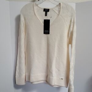 Jones New York Soft Cream Pullover